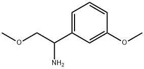 2-METHOXY-1-(3-METHOXYPHENYL)ETHAN-1-AMINE Structure