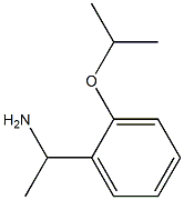 1-[2-(Propan-2-yloxy)phenyl]ethan-1-amine Structure