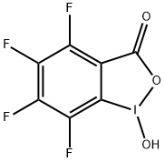 4,5,6,7-Tetrafluoro-1-hydroxy-1,2-benziodoxole-3(1H)-one 구조식 이미지