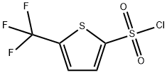 5-(TRIFLUOROMETHYL)THIOPHENE-2-SULFONYL CHLORIDE Structure