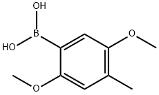 2,5-Dimethoxy-4-methylphenylboronic acid Structure