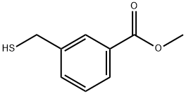 Benzoic acid, 3-(mercaptomethyl)-, methyl ester Structure