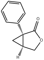 (1R,5S)-1-phenyl-3-oxabicyclo[3.1.0]hexan-2-one Structure