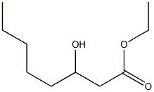 3-hydroxy-octanoic acid ethyl ester Structure