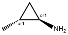 trans-2-methylcyclopropanamine Structure