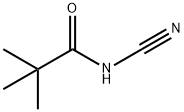 N-CYANOPIVALAMIDE 구조식 이미지