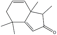 2,2,6,7-TETRAMETHYLBICYCLO[4.3.0]NONA-4,9(1)-DIEN-8-ONE Structure