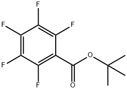 Benzoic acid, pentafluoro-, 1,1-dimethylethyl ester 구조식 이미지