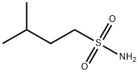 3-Methyl-butane-1-sulfonic acid amide 구조식 이미지