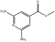 methyl 2,6-diaminoisonicotinate Structure