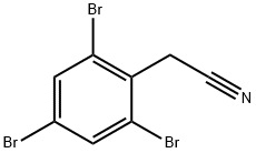 2-(2,4,6-Tribromophenyl)acetonitrile 구조식 이미지