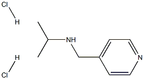 (propan-2-yl)[(pyridin-4-yl)methyl]amine dihydrochloride 구조식 이미지