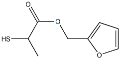 2-TETRAHYDROFURFURYL 2-MERCAPTOPROPIONATE 구조식 이미지