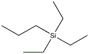 Silane, triethylpropyl- Structure