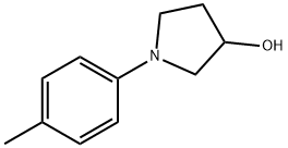 1-p-Tolyl-pyrrolidin-3-ol 구조식 이미지