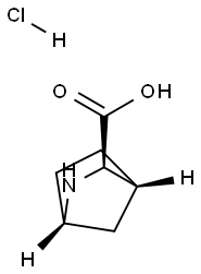 (1S,3R,4R)-2-Azabicyclo[2.2.1]heptane-3-carboxylic acid hydrochloride Structure