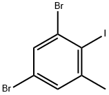 1,5-Dibromo-2-iodo-3-methylbenzene Structure