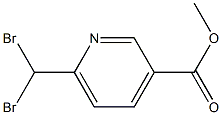 methyl 6-(dibromomethyl)pyridine-3-carboxylate Structure