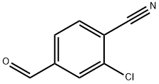 3-Chloro-4-Cyanobenzaldehyde 구조식 이미지