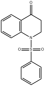 1-Benzenesulfonyl-2,3-dihydro-1H-quinolin-4-one Structure