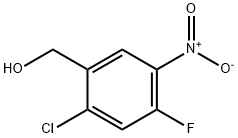 (2-Chloro-4-fluoro-5-nitro-phenyl)-methanol Structure