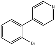 4-(2-Bromophenyl)pyridine 구조식 이미지
