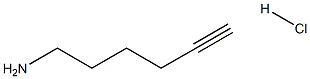 hex-5-yn-1-amine hydrochloride Structure