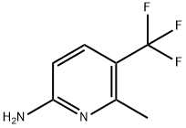 6-Methyl-5-trifluoromethyl-pyridin-2-ylamine 구조식 이미지