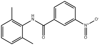 3-NITROBENZO-2',6'-XYLIDIDE Structure