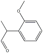 2-(2-methoxyphenyl)propanal 구조식 이미지