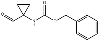 benzyl 1-formylcyclopropylcarbamate Structure