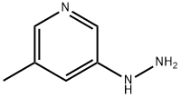5-하이드라지닐-3-메틸피리딘 구조식 이미지