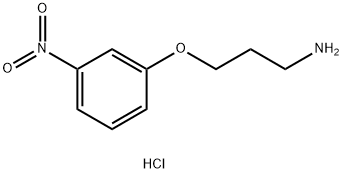 3-(3-Nitrophenoxy)propylamine HCl 구조식 이미지