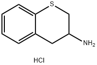 Thiochroman-3-ylamine hydrochloride Structure