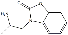 3-(2-AMINO-PROPYL)-3H-BENZOOXAZOL-2-ONE Structure