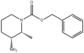 1044641-49-7 1-Piperidinecarboxylic acid, 3-amino-2-methyl-, phenylmethyl ester, (2R,3R)-
