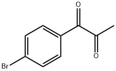 1-(4-bromophenyl)propane-1,2-dione 구조식 이미지