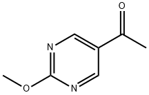 1-(2-Methoxypyrimidin-5-yl)ethanone 구조식 이미지