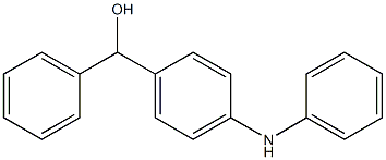 Phenyl(4-(phenylamino)phenyl)methanol Structure