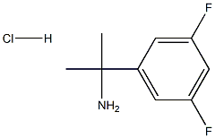 2-(3,5-디플루오로페닐)프로판-2-아민염산염 구조식 이미지