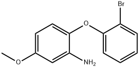 2-(2-Bromophenoxy)-5-methoxyaniline Structure