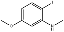 2-Iodo-5-methoxy-N-methylaniline Structure