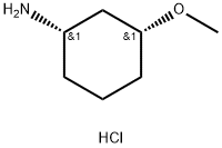 cis-3-Methoxy-cyclohexylamine hydrochloride 구조식 이미지