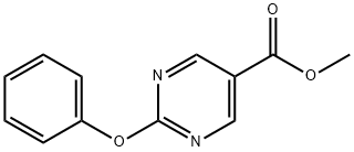 methyl 2-phenoxypyrimidine-5-carboxylate Structure