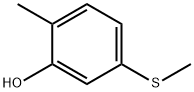 2-Methyl-5-(methylthio)phenol Structure