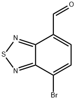 7-bromo-benzo[c][1,2,5]thiadiazole-4-carbaldehyde 구조식 이미지