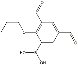 3,5-Diformyl-2-propoxyphenylboronic acid
		
	 구조식 이미지
