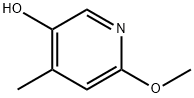 5-하이드록시-2-메톡시-4-메틸피리딘 구조식 이미지