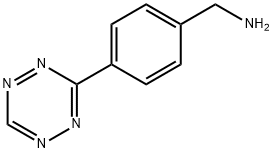 (4-(1,2,4,5-tetrazin-3-yl)phenyl)methanamine HCL 구조식 이미지