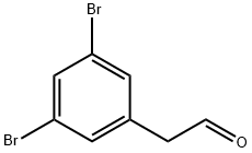 (3,5-Dibromo-phenyl)-acetaldehyde 구조식 이미지